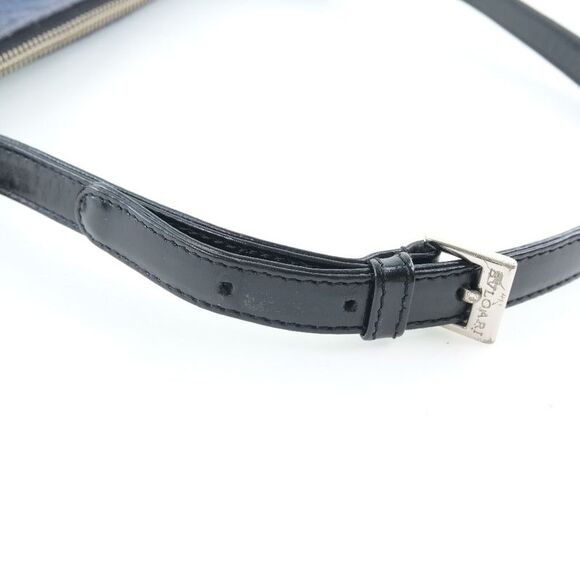 Bulgari Logo Mania Blue Denim - Jeans Shoulder Bag (Pre-Owned) - Picture 10 of 12